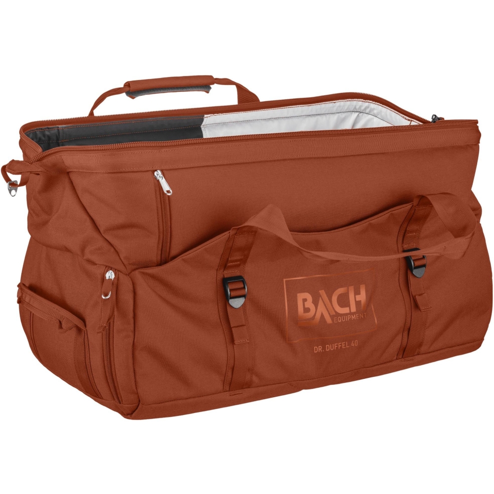 Bach Dr. Duffel 40 RS Picante Red B419825-7608 duffels online bestellen bij Kathmandu Outdoor & Travel
