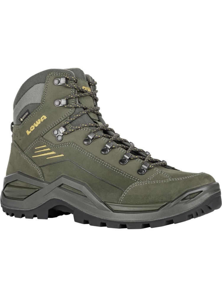 Lowa Renegade Evo GTX Mid Olive/Mustard LM311916-7898 wandelschoenen heren online bestellen bij Kathmandu Outdoor & Travel