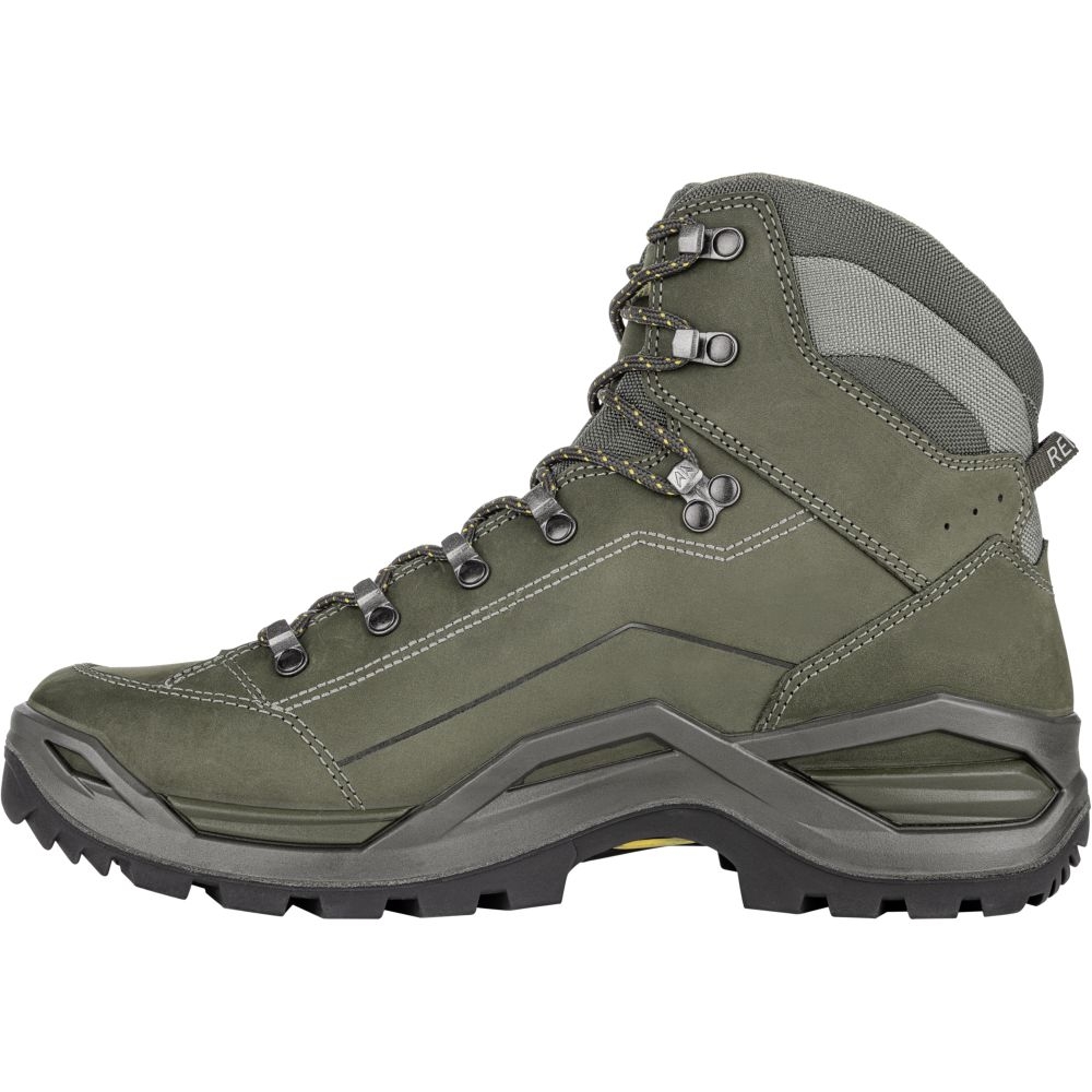 Lowa Renegade Evo GTX Mid Olive/Mustard LM311916-7898 wandelschoenen heren online bestellen bij Kathmandu Outdoor & Travel