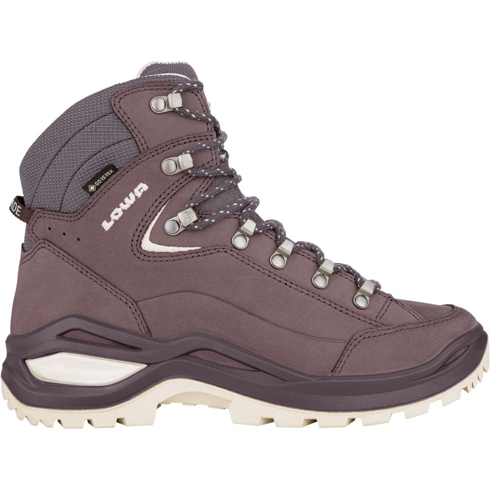 Lowa Renegade Evo GTX Mid Women's Brownrose/Panna LM321916-5129 wandelschoenen dames online bestellen bij Kathmandu Outdoor & Travel
