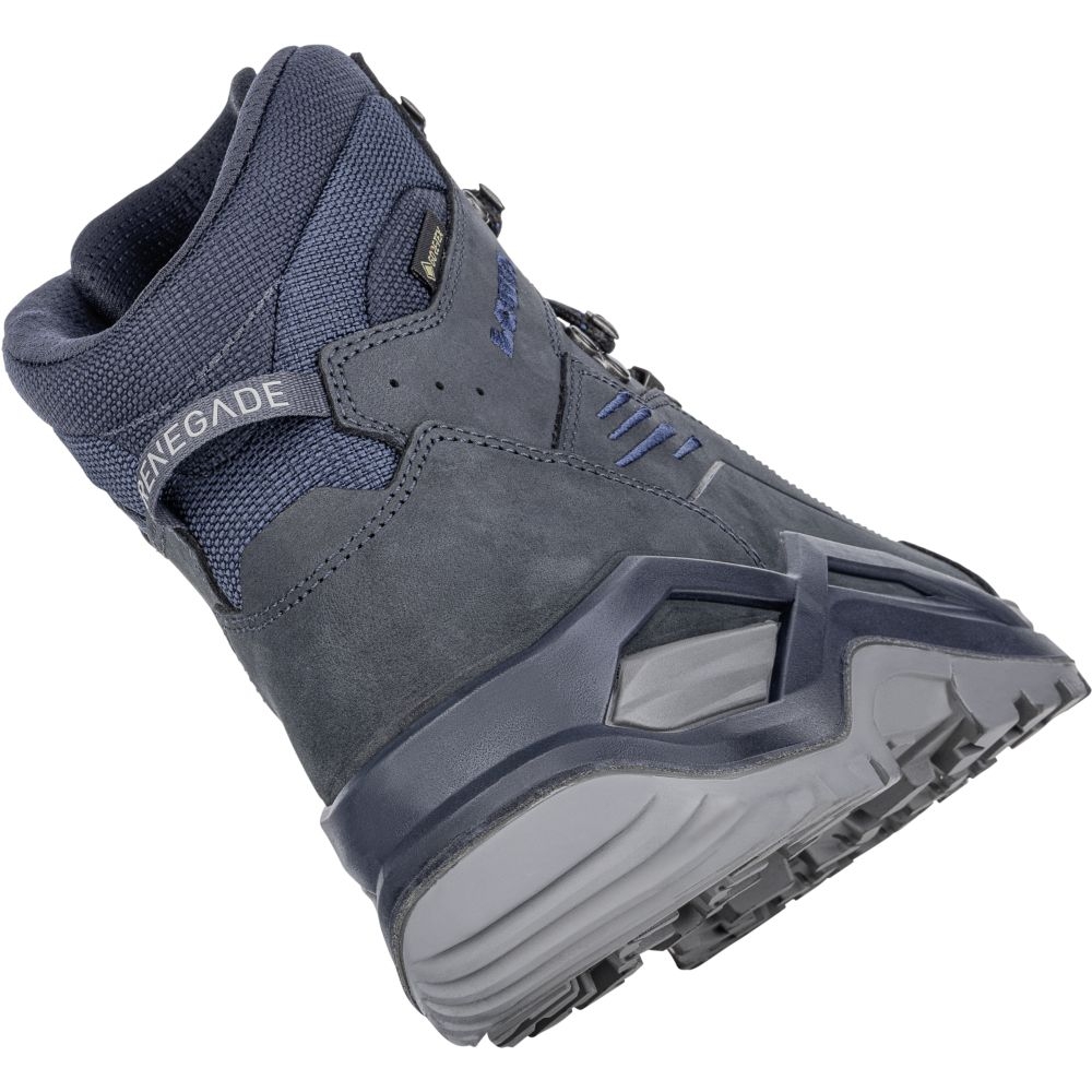 Lowa Renegade Evo GTX Mid Navy/Blue LM311916-6960 wandelschoenen heren online bestellen bij Kathmandu Outdoor & Travel