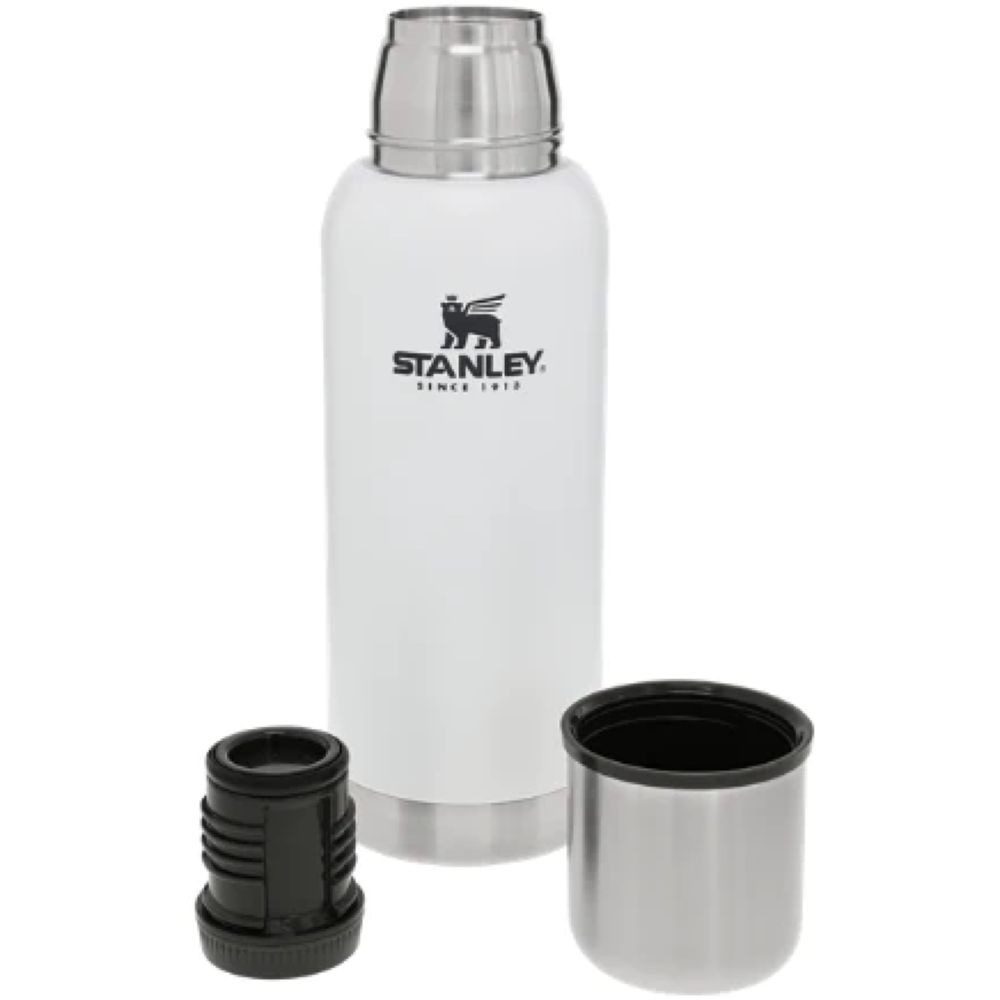 Stanley The Stainless Steel Vacuum Bottle 1,0L Polar 10-01570-021 drinkflessen en thermosflessen online bestellen bij Kathmandu Outdoor & Travel