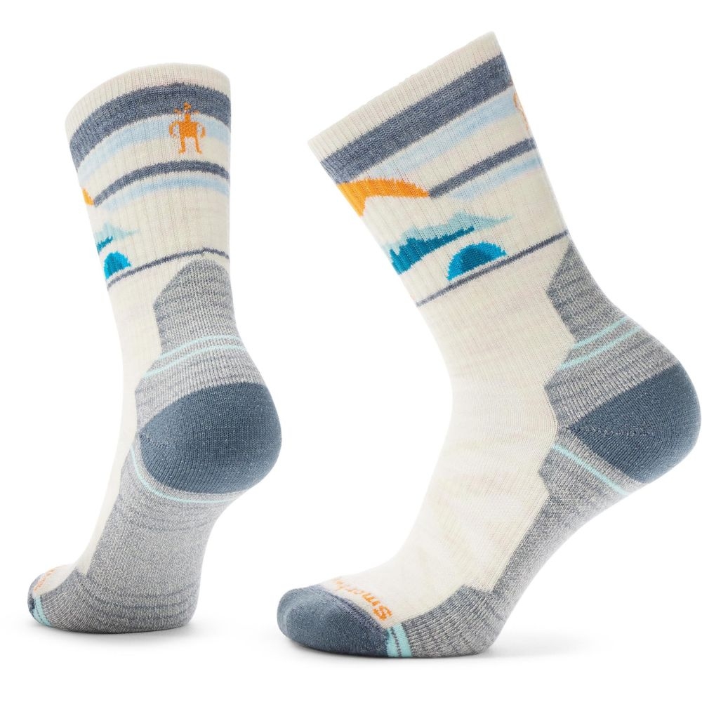 Smartwool Hike Light Cushion Mountain Moon Performance Socks Moonbeam SW002272A811 sokken online bestellen bij Kathmandu Outdoor & Travel