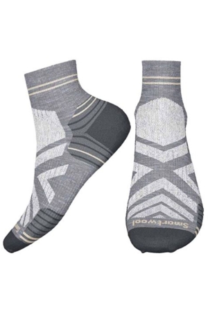 Smartwool  Hike Zero Cushion Ankle Socks Performance Socks Wo Light Gray