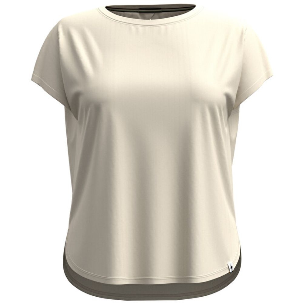 Smartwool Short Sleeve Swing Top Women's Almond SW002385L311 shirts en tops online bestellen bij Kathmandu Outdoor & Travel