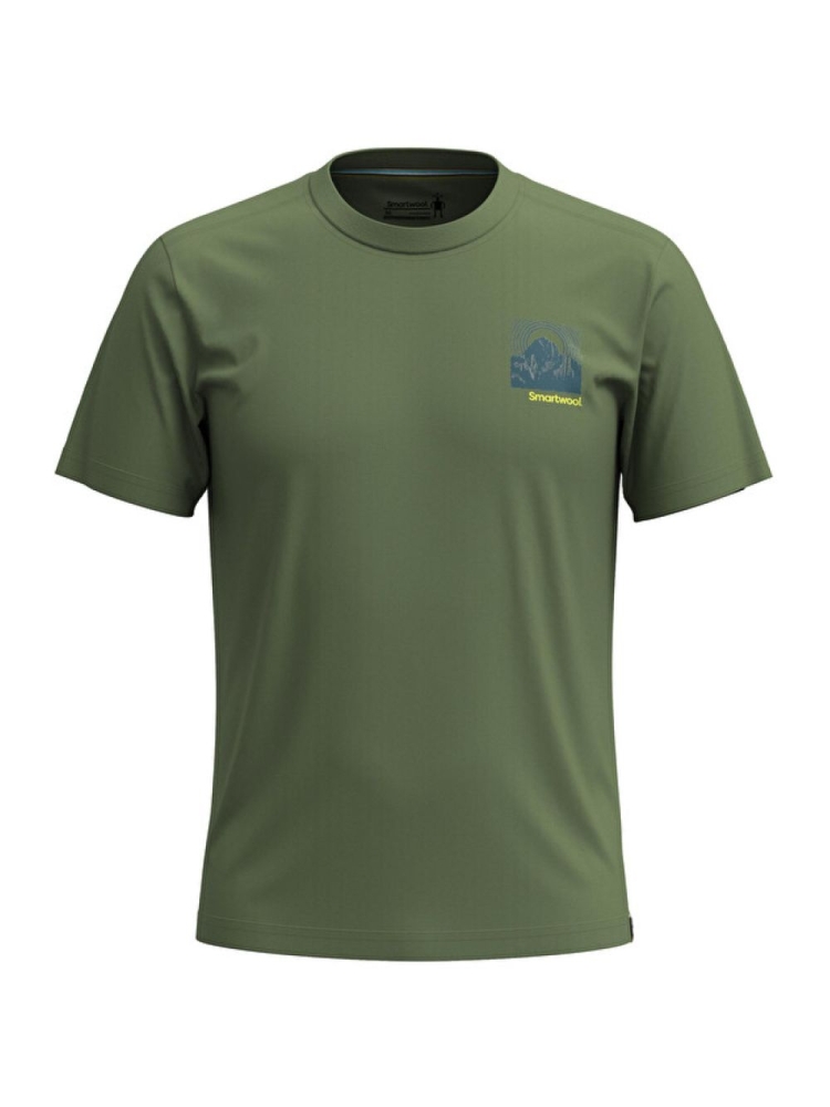 Smartwool Forest Finds Graphic Short Sleeve Tee Fern Green SW002473N061 shirts en tops online bestellen bij Kathmandu Outdoor & Travel
