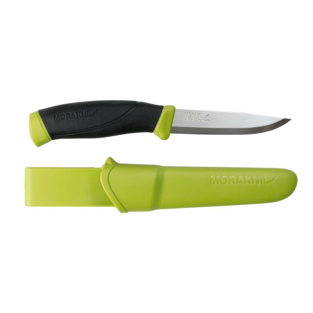 Morakniv Companion RVS Olive Green  MO 14068 messen & tools online bestellen bij Kathmandu Outdoor & Travel
