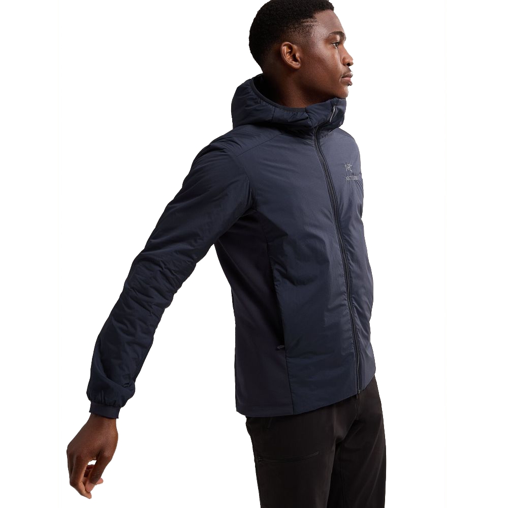 Arc'teryx Atom Hoody Black Sapphire 7487-Black Sapphire jassen online bestellen bij Kathmandu Outdoor & Travel