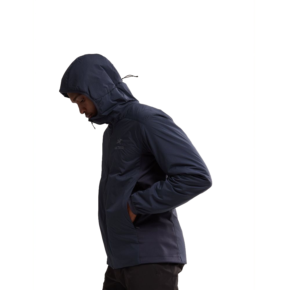 Arc'teryx Atom Hoody Black Sapphire 7487-Black Sapphire jassen online bestellen bij Kathmandu Outdoor & Travel