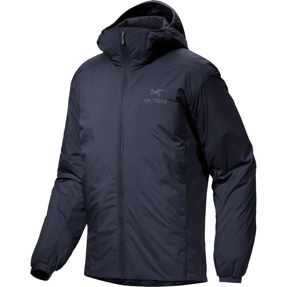 Arc'teryx Atom Hoody Black Sapphire 7487-Black Sapphire jassen online bestellen bij Kathmandu Outdoor & Travel
