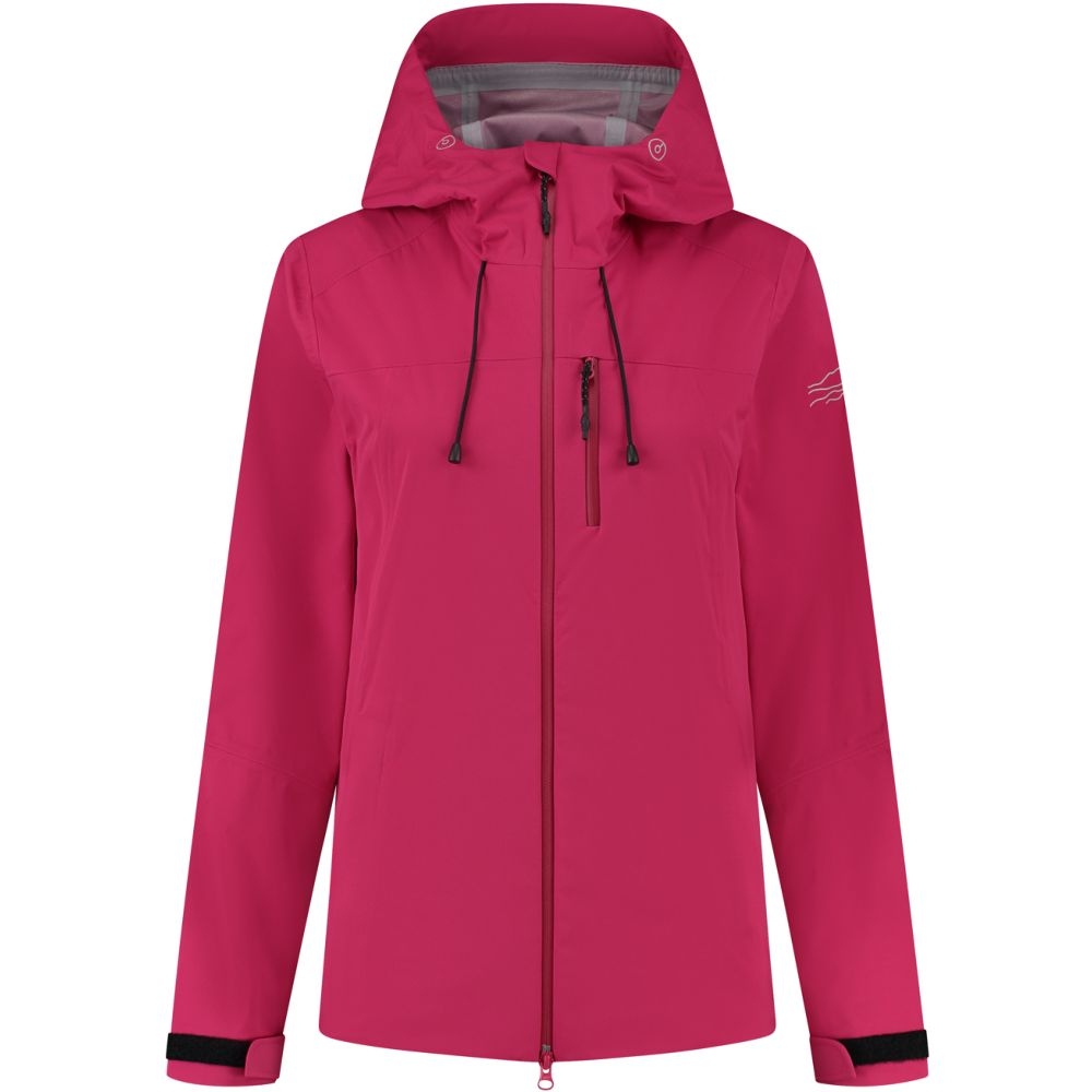 Blue Loop Originals Virga Shell Rainjacket Women's Berry W-RJ006-24-B629 jassen online bestellen bij Kathmandu Outdoor & Travel
