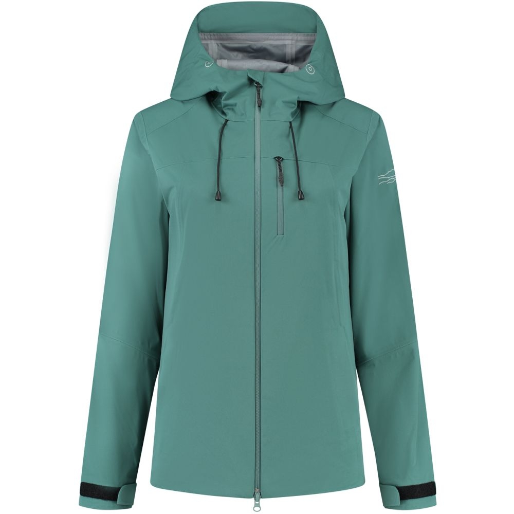 Blue Loop Originals Virga Shell Rainjacket Women's Muted Agave W-RJ006-24-B769 jassen online bestellen bij Kathmandu Outdoor & Travel