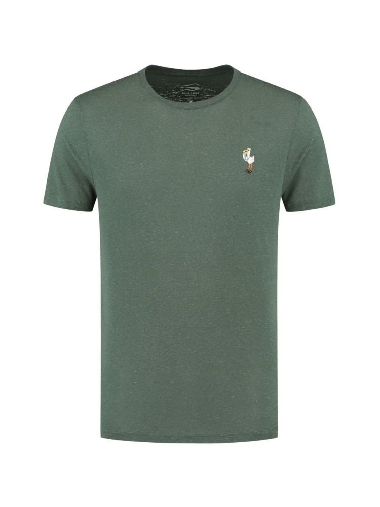 Blue Loop Originals Denimcel Bird Watcher T-shirt Deep Forest M-BWTS002-23-B200 shirts en tops online bestellen bij Kathmandu Outdoor & Travel