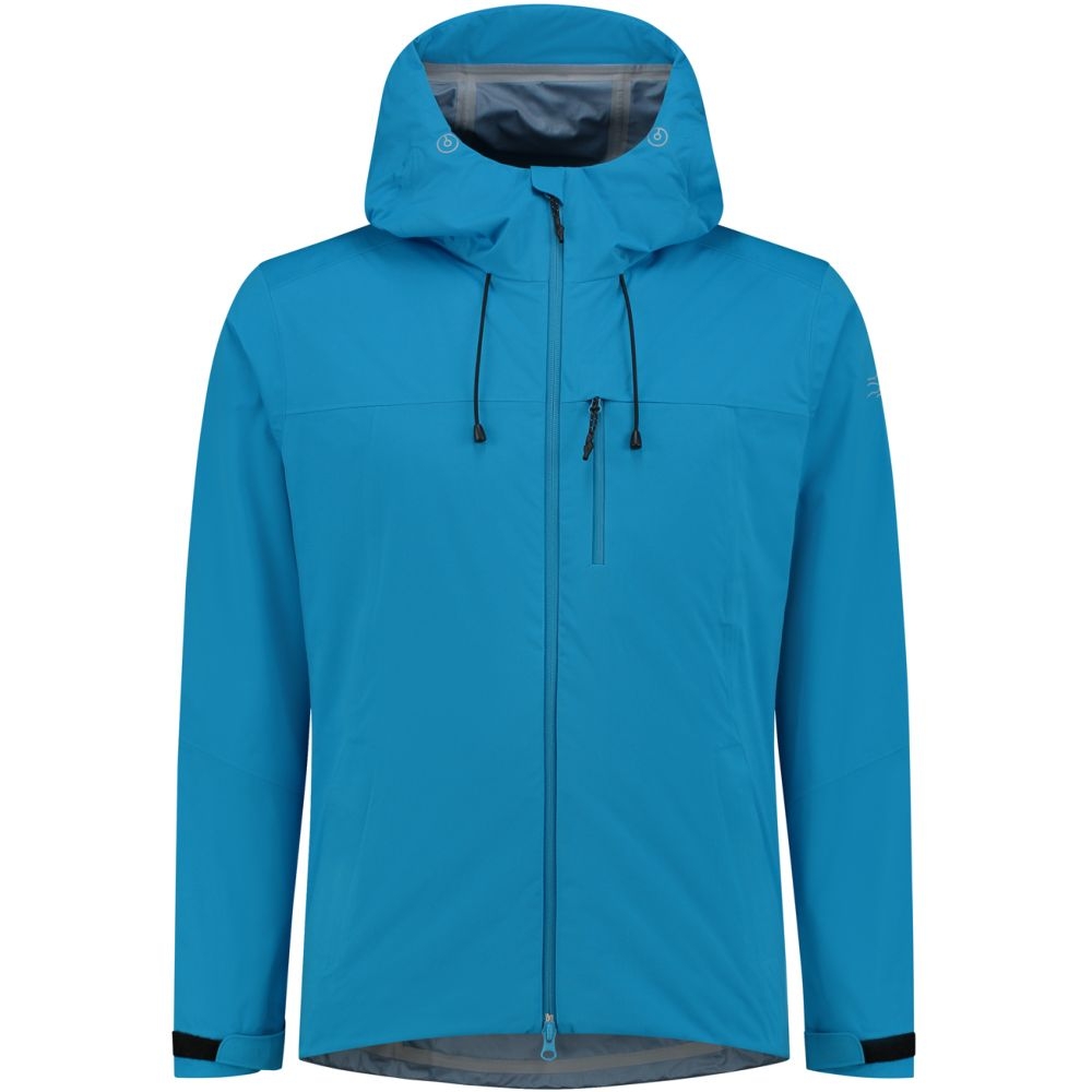 Blue Loop Originals Virga Shell Rainjacket  Bright Blue M-RJ006-24-B579 jassen online bestellen bij Kathmandu Outdoor & Travel
