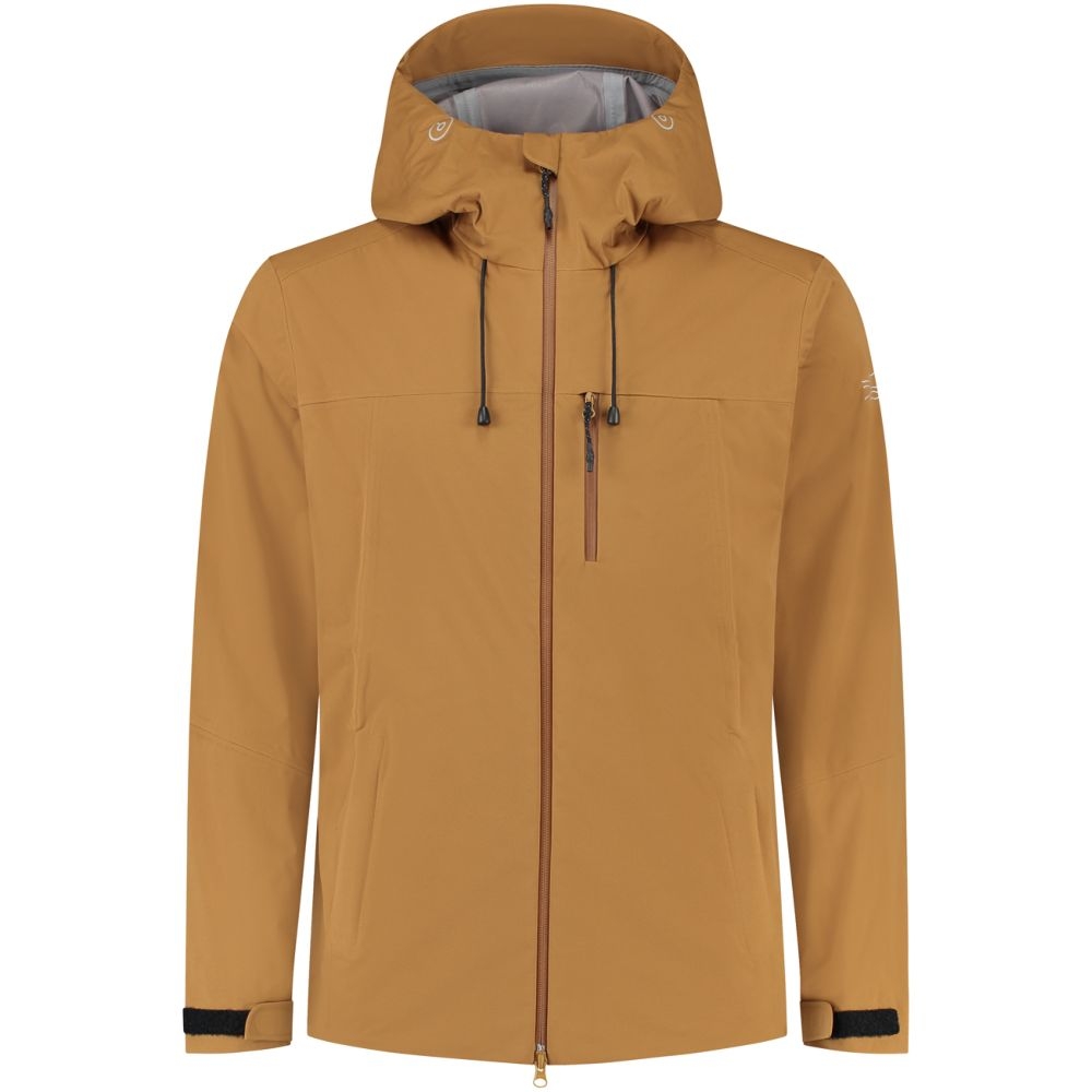 Blue Loop Originals Virga Shell Rainjacket  Camel M-RJ006-24-B954 jassen online bestellen bij Kathmandu Outdoor & Travel