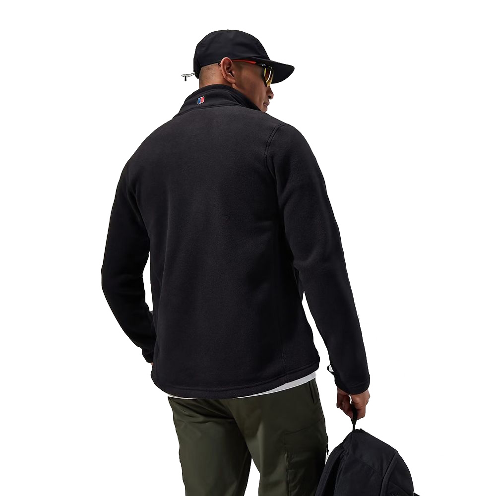 Berghaus Prism Polartec Interactive Fleece Jacket Zwart 422254-BP6 fleeces en truien online bestellen bij Kathmandu Outdoor & Travel