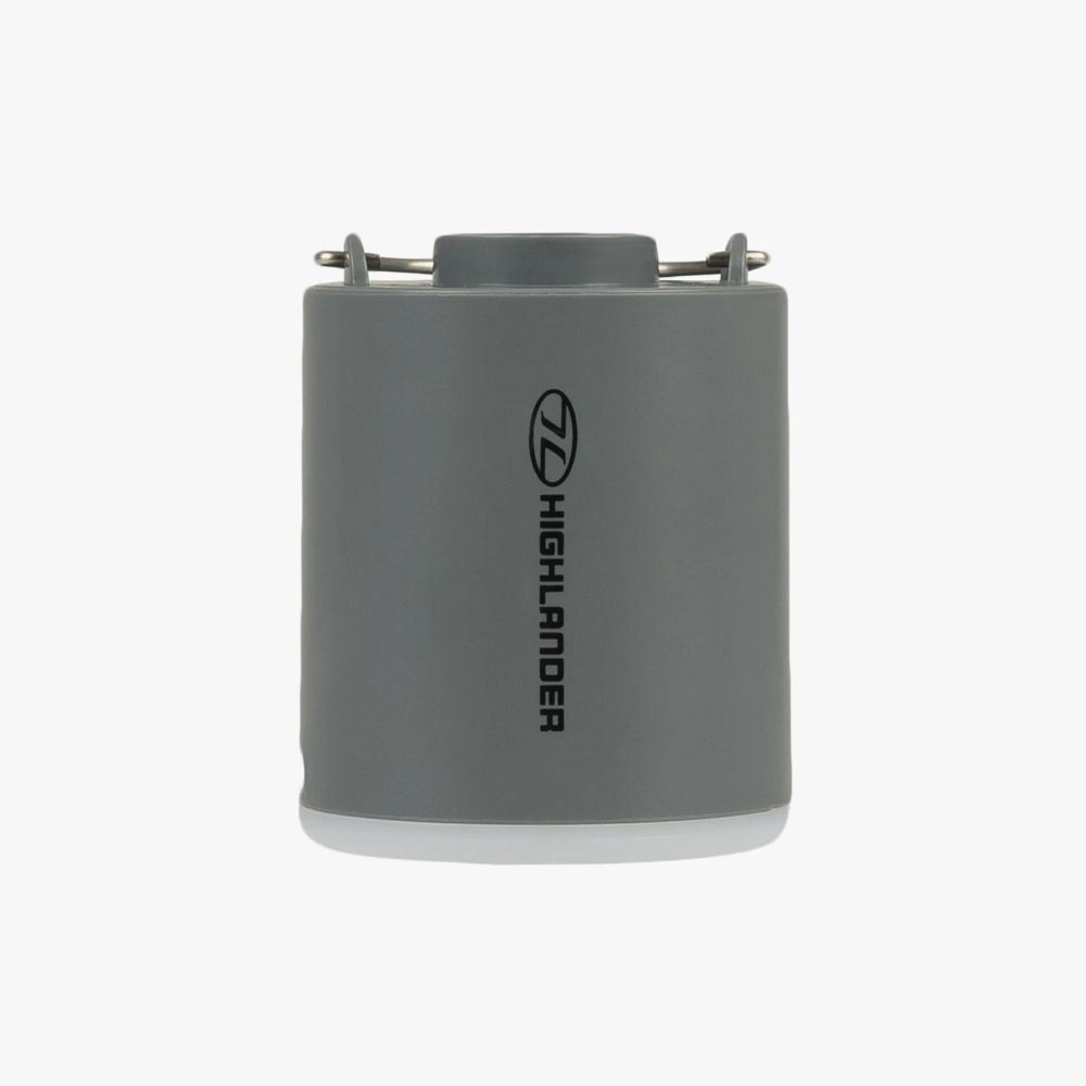Highlander Wee Banshee Micro Lightweight Air Pump With Light Grijs AIR077-GY slaapmatjes online bestellen bij Kathmandu Outdoor & Travel