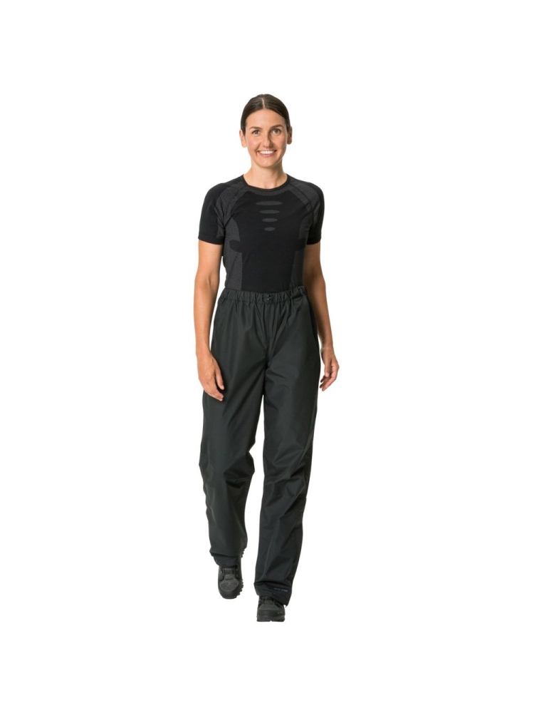 Vaude Fluid Pants S/S+L/S Long Women's Black 42835-010-Long broeken online bestellen bij Kathmandu Outdoor & Travel