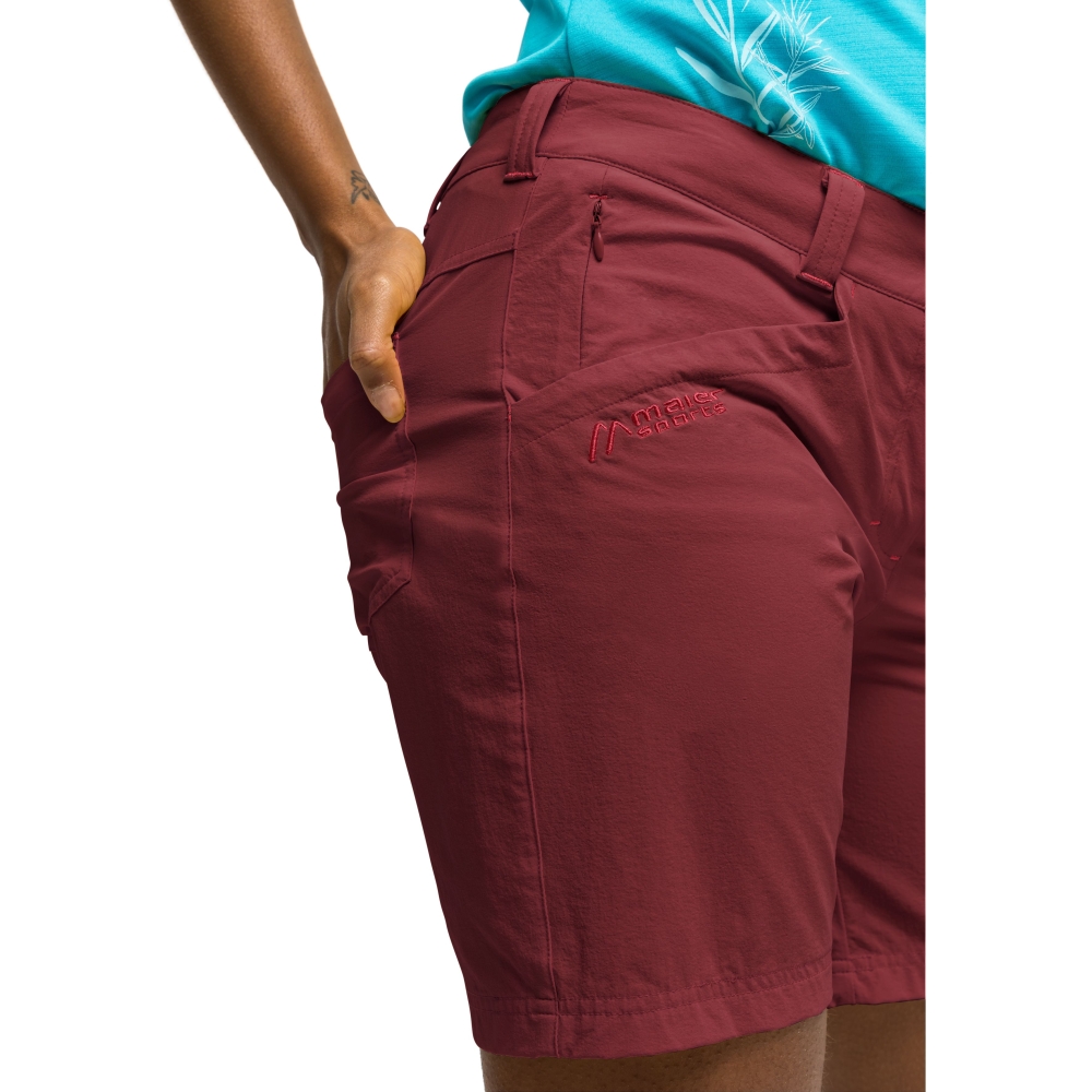 Maier Sports Lulaka Shorts Women's Sundried/Watermel 3000164-M11585 broeken online bestellen bij Kathmandu Outdoor & Travel