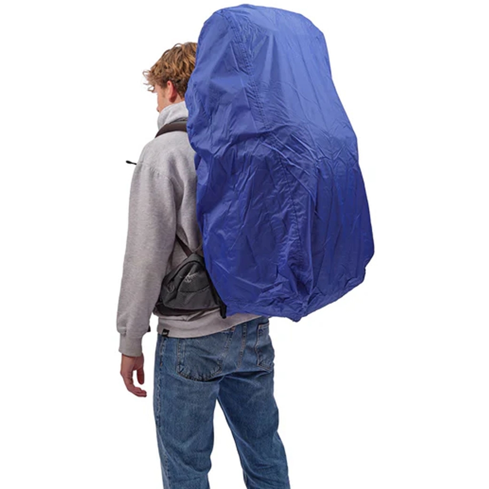 Lowland Raincover & Flightbag Blue L445-Blue rugzak accessoires online bestellen bij Kathmandu Outdoor & Travel