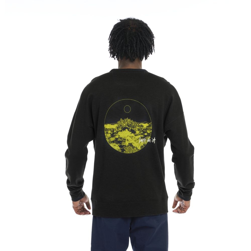 Artilect Artilectual Crew Black 122MS07-BLK fleeces en truien online bestellen bij Kathmandu Outdoor & Travel