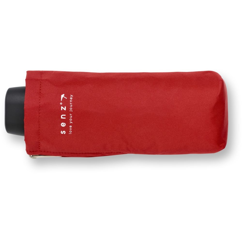 Senz Micro foldable storm umbrella Passion Red SZ 1010-0420 reisaccessoires online bestellen bij Kathmandu Outdoor & Travel