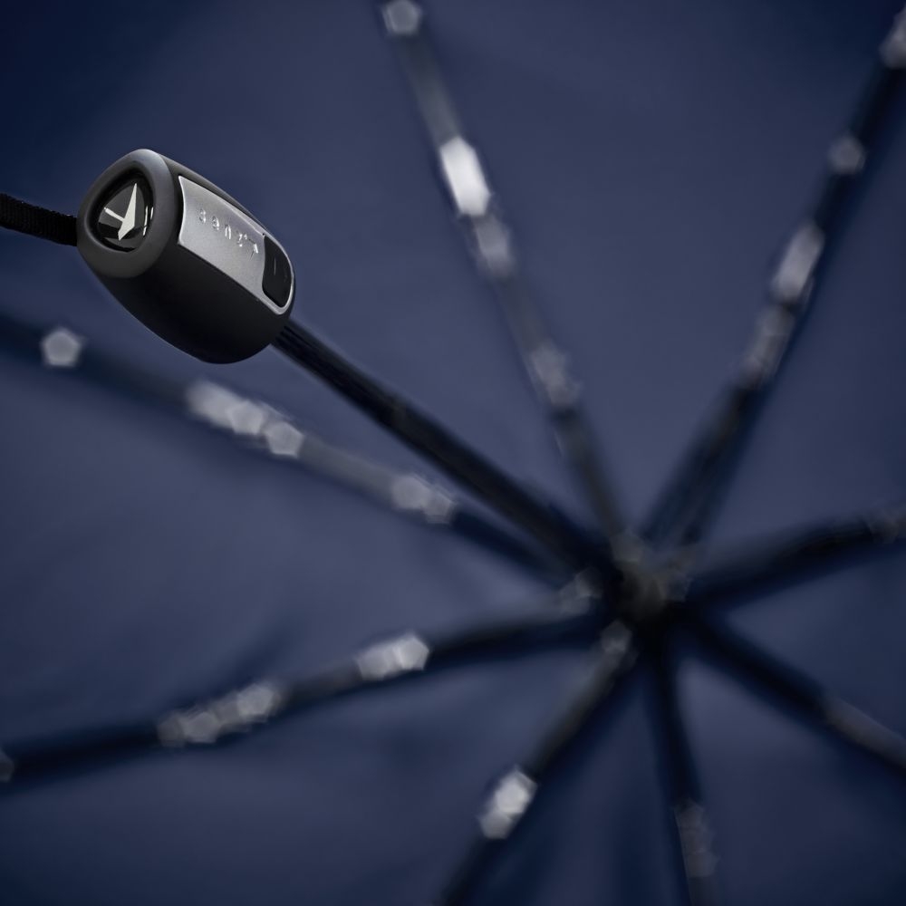Senz Mini Automatic foldable storm umbrella Midnight Blue SZ 2020-0630 reisaccessoires online bestellen bij Kathmandu Outdoor & Travel
