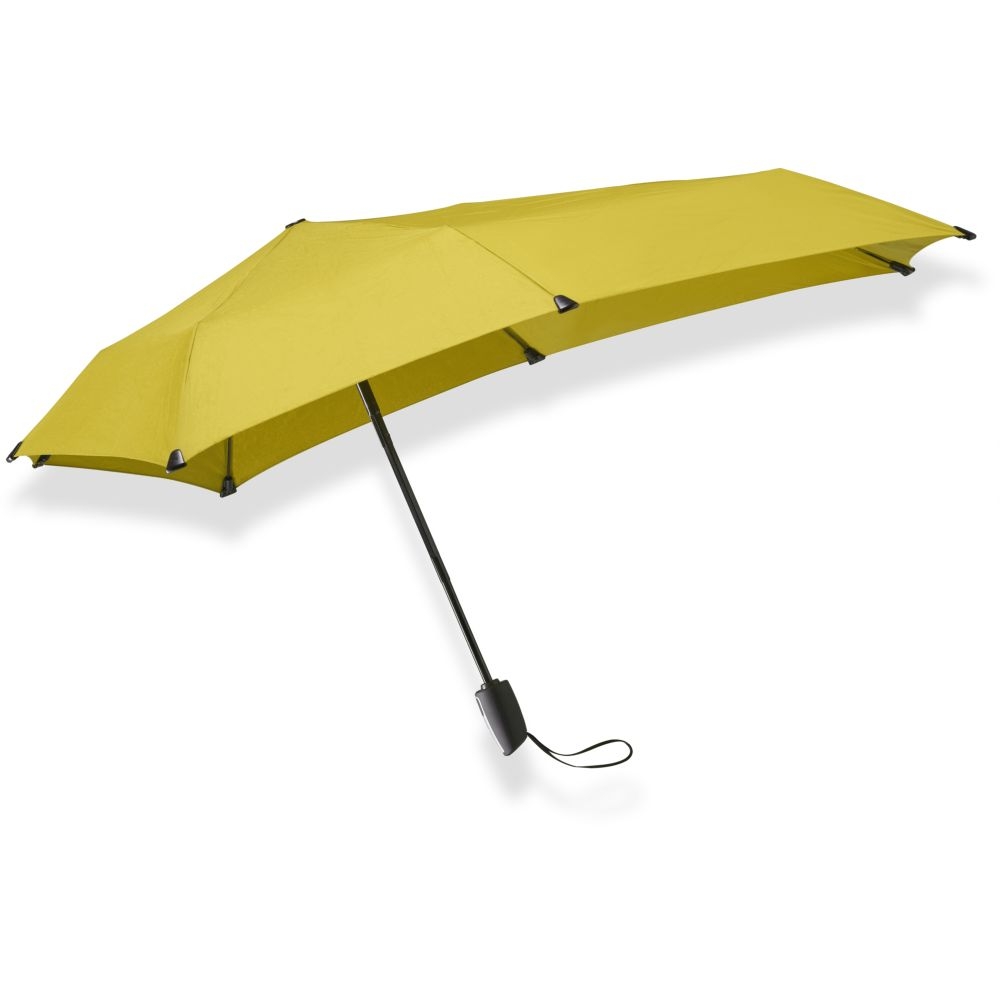 Senz Mini Automatic foldable storm umbrella Super Lemon SZ 2020-0340 reisaccessoires online bestellen bij Kathmandu Outdoor & Travel