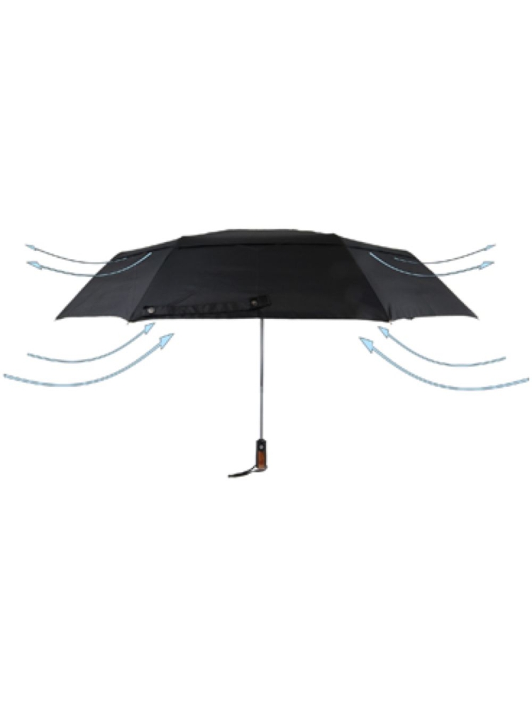 Origin Outdoor Wind-Trek Paraplu Large Black 20163 reisaccessoires online bestellen bij Kathmandu Outdoor & Travel