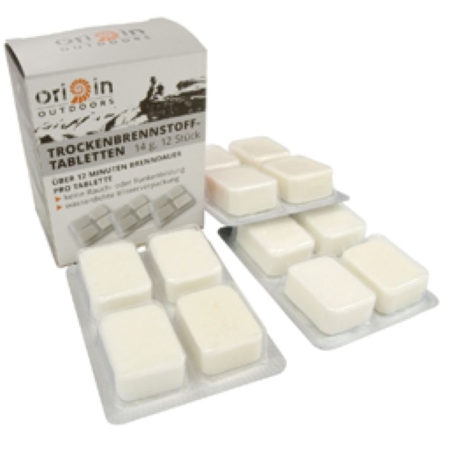 Origin Outdoor  Solid Fuel Tablets 14g, 12 stuks Wit