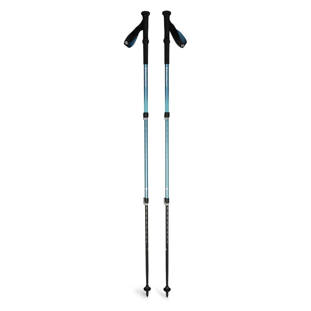 Black Diamond Trail Back Trekking Poles Creek Blue  BD112552-Creek Blue wandelstokken en gamaschen online bestellen bij Kathmandu Outdoor & Travel