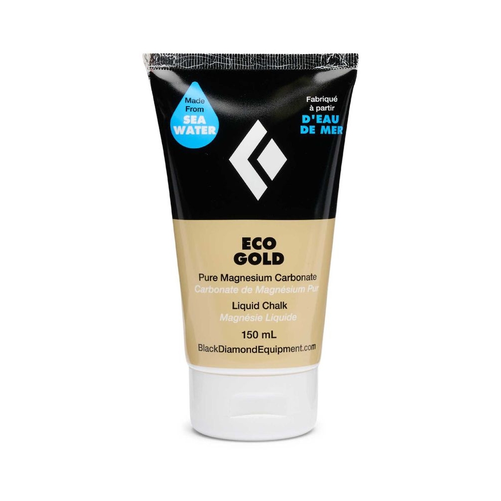 Black Diamond Eco Gold Liquid Chalk Zwart BD550531 pof, pofzakken en training online bestellen bij Kathmandu Outdoor & Travel