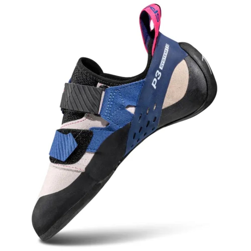 La Sportiva Katana Woman White/Storm Blue 40K000639 klimschoenen online bestellen bij Kathmandu Outdoor & Travel