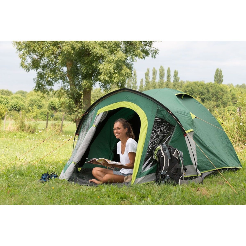 Coleman Kobuk Valley 3 Plus Green 2000030280 tenten online bestellen bij Kathmandu Outdoor & Travel