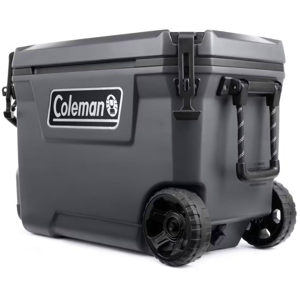 Coleman Wheeled Convoy Cooler 61,5L Grey 2193724 koken online bestellen bij Kathmandu Outdoor & Travel