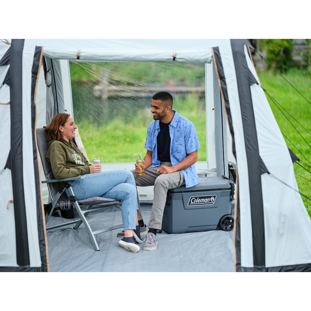 Coleman Wheeled Convoy Cooler 61,5L Grey 2193724 koken online bestellen bij Kathmandu Outdoor & Travel