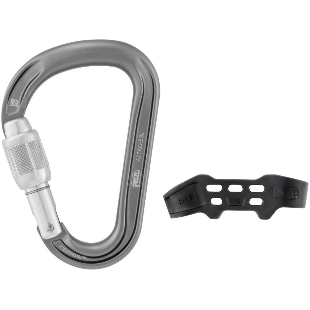 Petzl Attache Bar Zwart M038CA00 karabiners en setjes online bestellen bij Kathmandu Outdoor & Travel