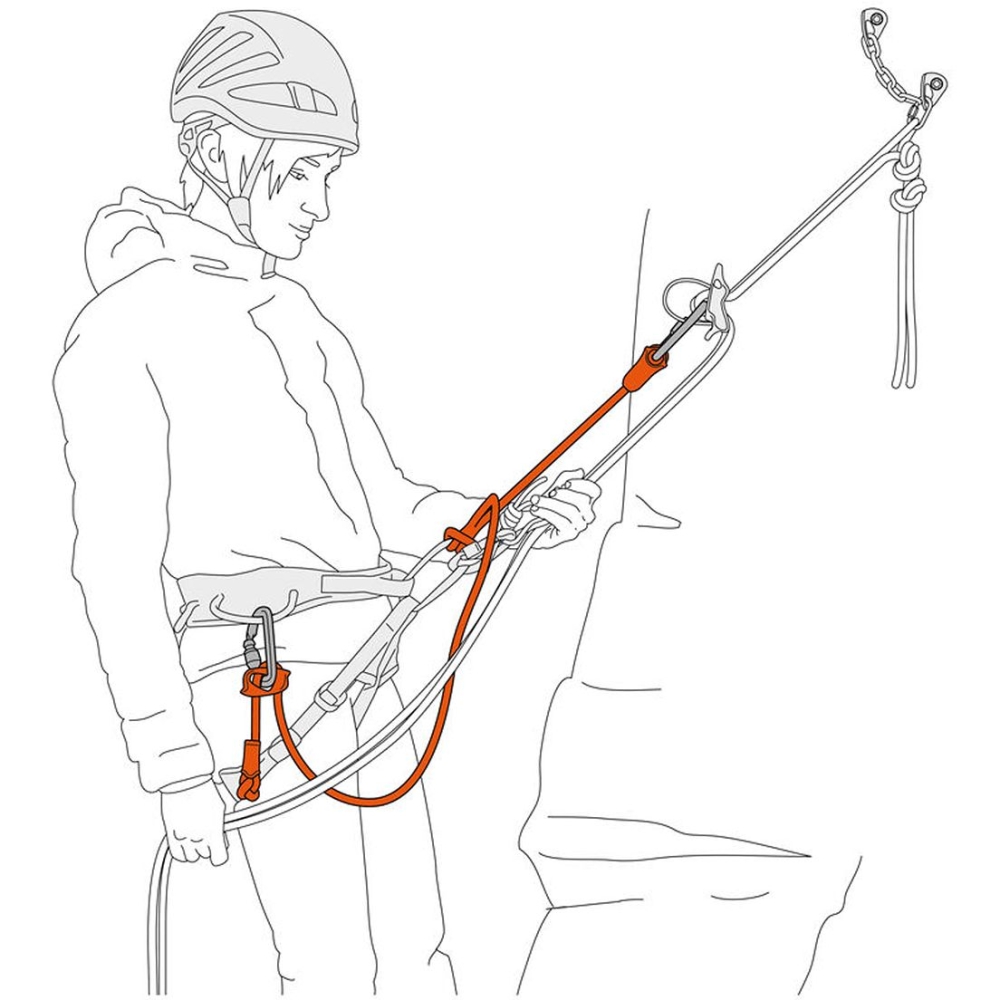 Petzl Dual Connect Adjust Blauw L035CA00 klimtouw en bandsling online bestellen bij Kathmandu Outdoor & Travel
