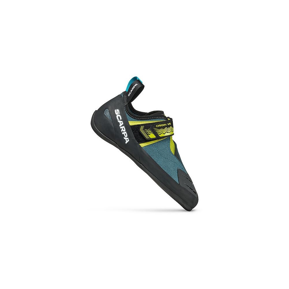 Scarpa Origin VS Petrol / Lime 70083-M-991 klimschoenen online bestellen bij Kathmandu Outdoor & Travel