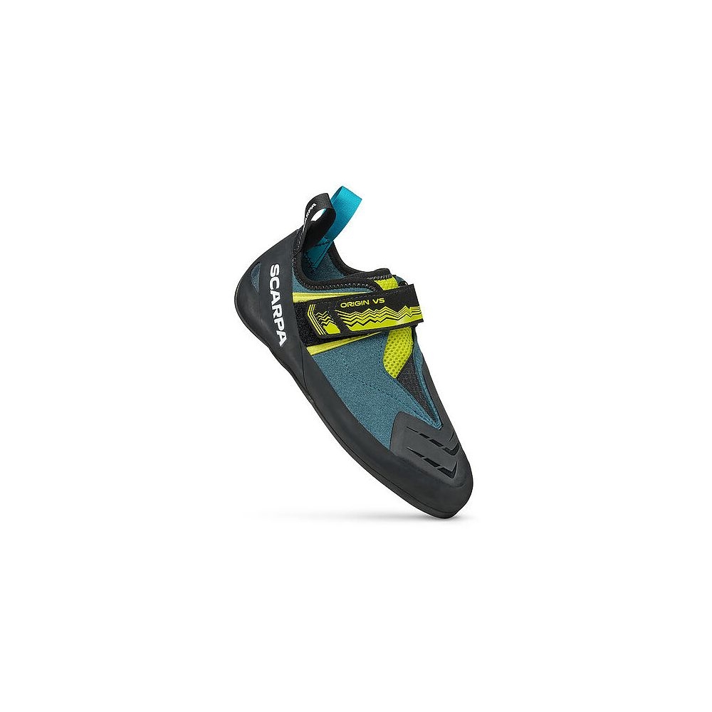 Scarpa Origin VS Petrol / Lime 70083-M-991 klimschoenen online bestellen bij Kathmandu Outdoor & Travel
