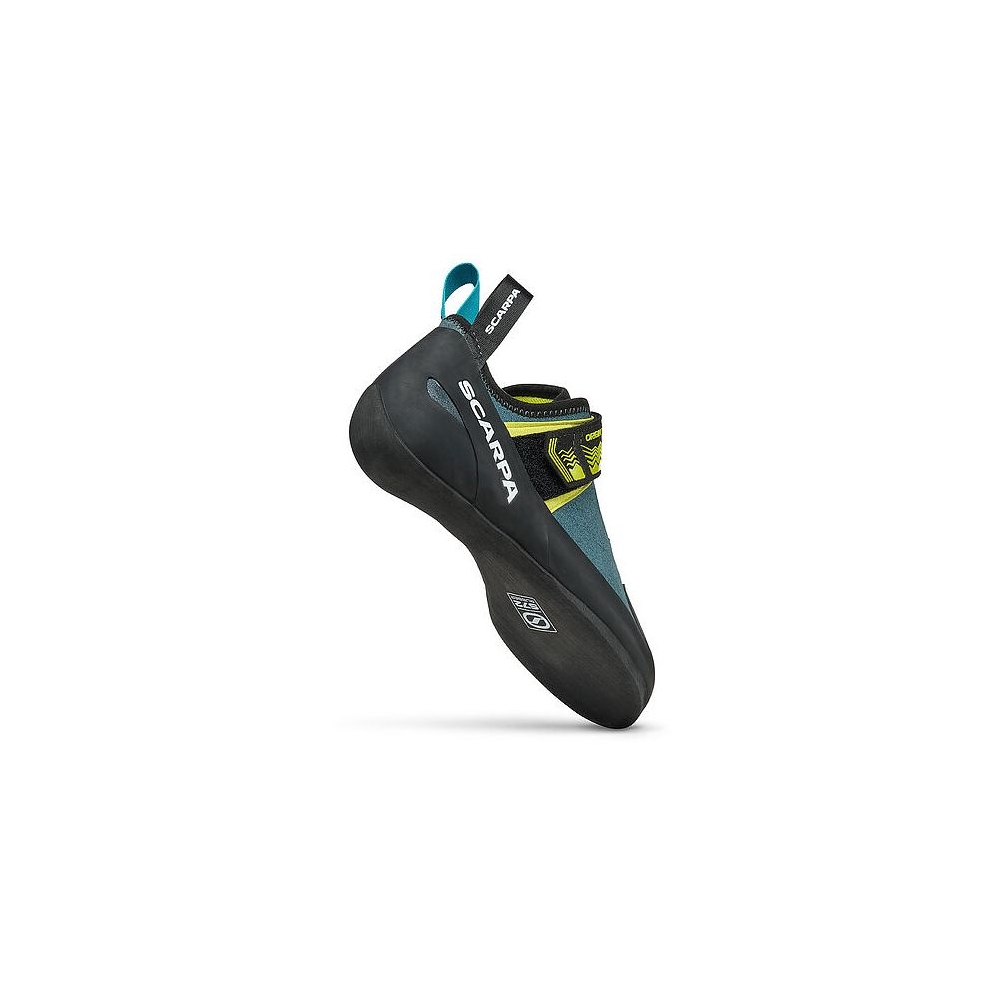 Scarpa Origin VS Petrol / Lime 70083-M-991 klimschoenen online bestellen bij Kathmandu Outdoor & Travel