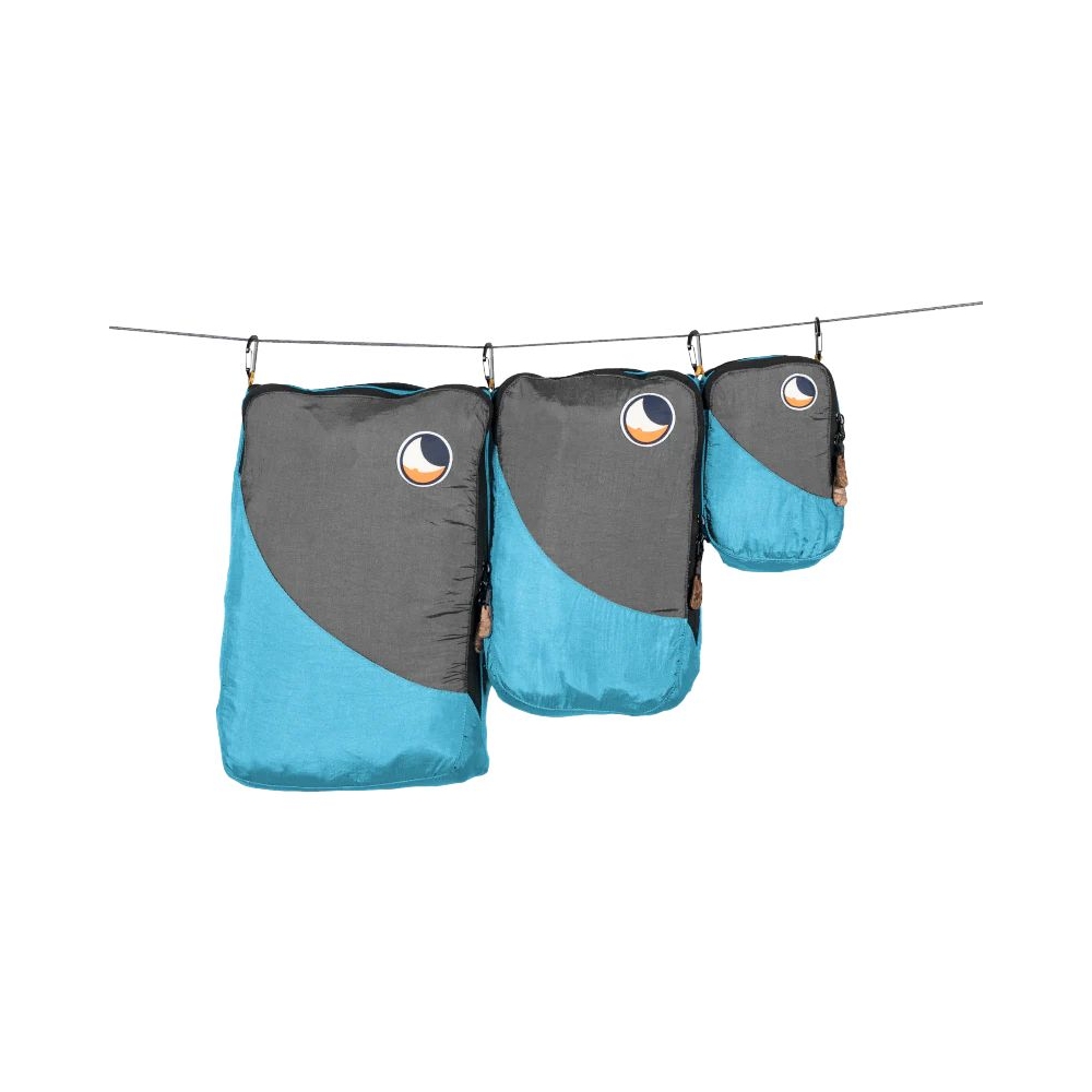 Ticket to the Moon Travel Cube Set Aqua / D. Grey TMTCSET1503 reisaccessoires online bestellen bij Kathmandu Outdoor & Travel