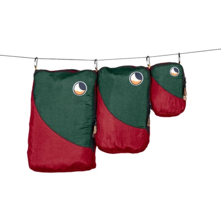 Ticket to the Moon  Travel Cube Set Burgundy / Dark Green 
