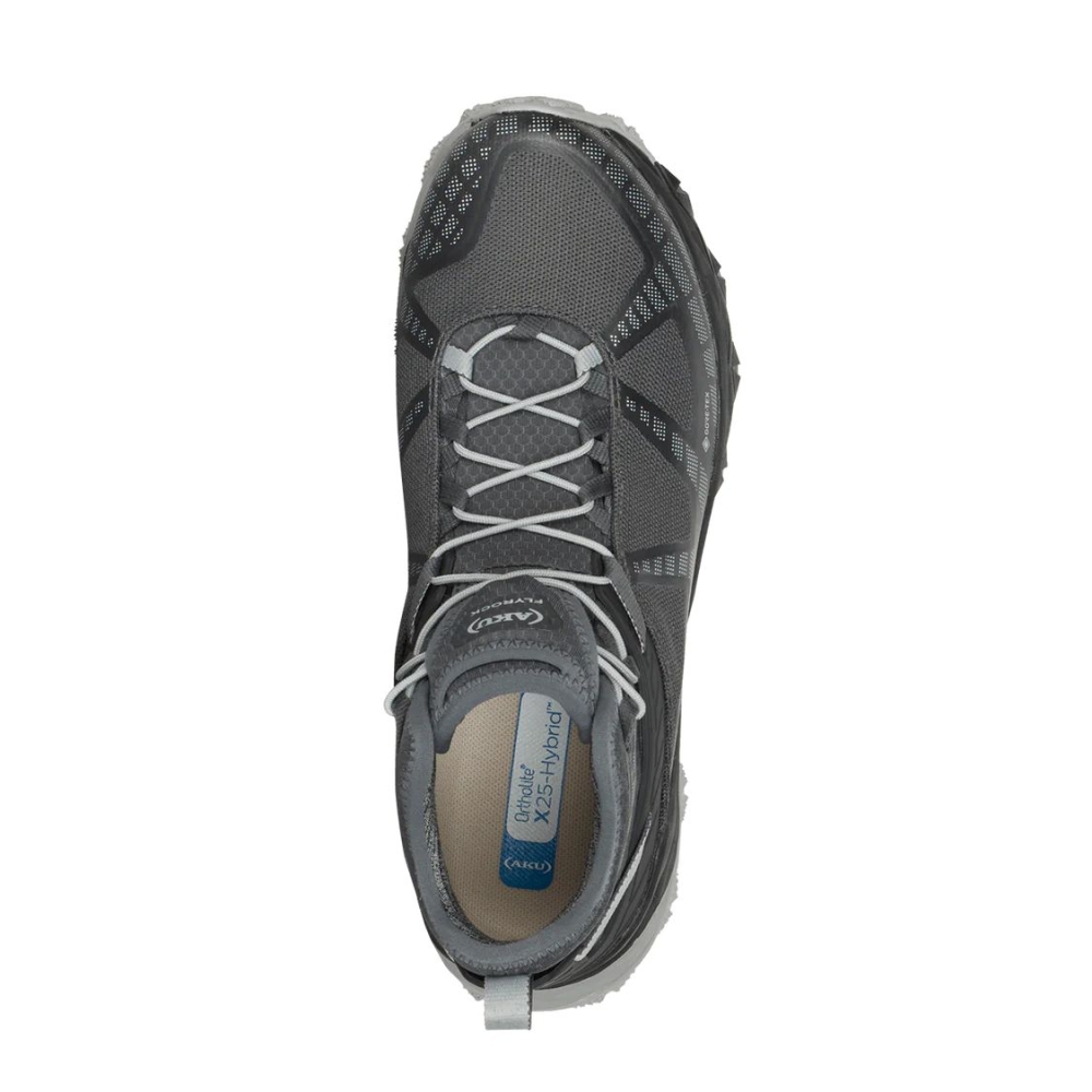 AKU Flyrock Mid GTX Women's Black/Silver 697-632 wandelschoenen dames online bestellen bij Kathmandu Outdoor & Travel