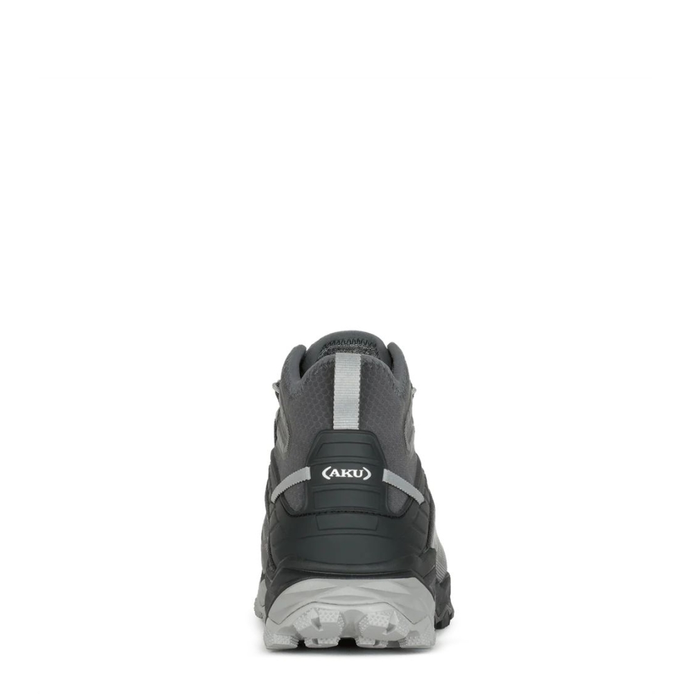 AKU Flyrock Mid GTX Black/Silver 695-632 wandelschoenen heren online bestellen bij Kathmandu Outdoor & Travel