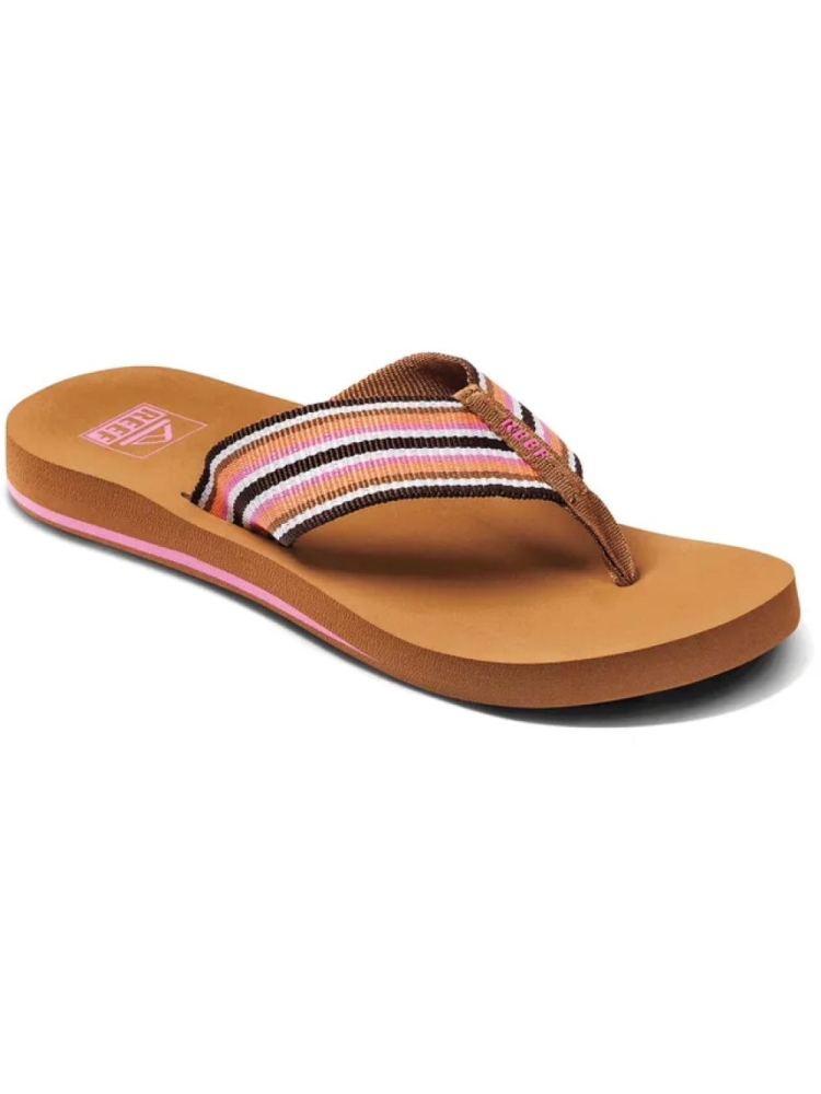 Reef Spring Woven Women's Smoothie Stripe CJ0292 slippers online bestellen bij Kathmandu Outdoor & Travel