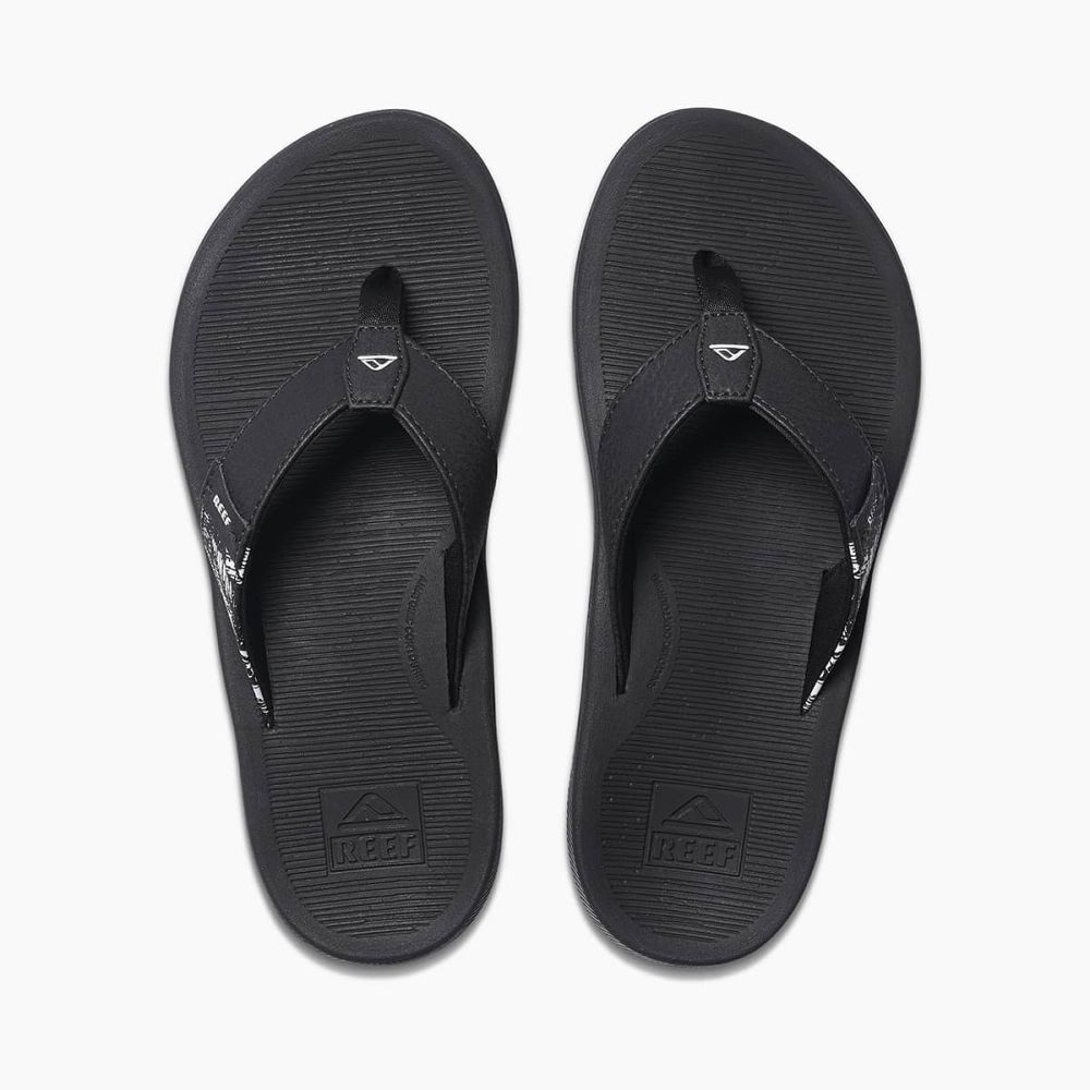 Reef Santa Ana Women's Black/White CJ3624 slippers online bestellen bij Kathmandu Outdoor & Travel