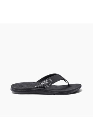 Reef Santa Ana Women's Black/White CJ3624 slippers online bestellen bij Kathmandu Outdoor & Travel
