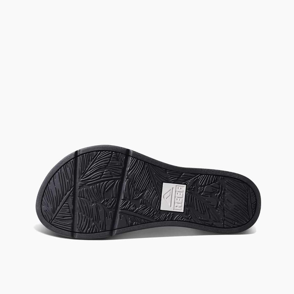 Reef Santa Ana Women's Black/White CJ3624 slippers online bestellen bij Kathmandu Outdoor & Travel