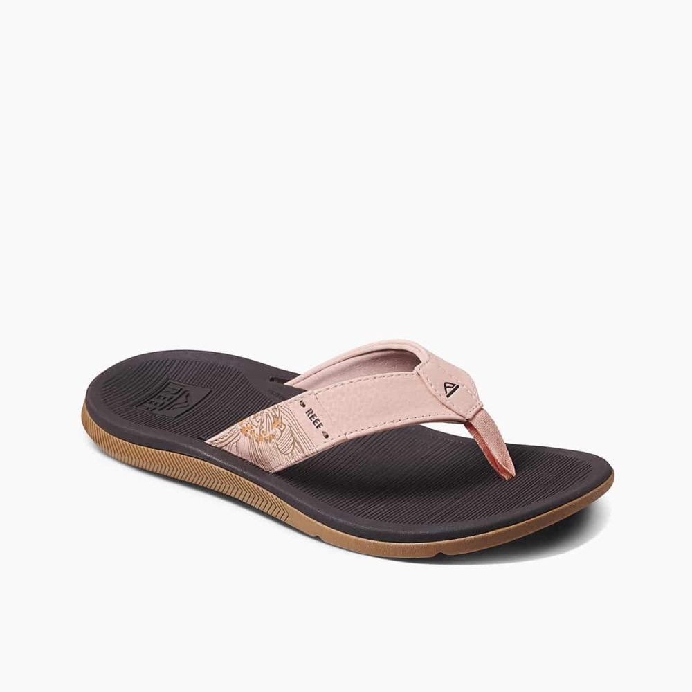 Reef Santa Ana Women's Peach Parfait CJ3625 slippers online bestellen bij Kathmandu Outdoor & Travel